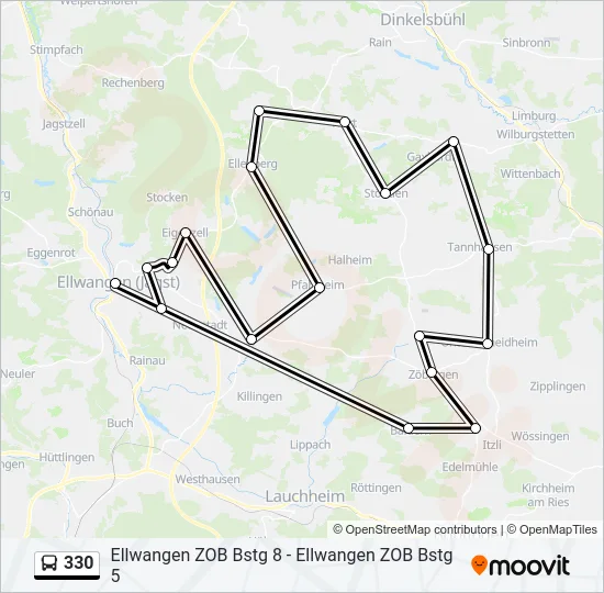 330  Line Map