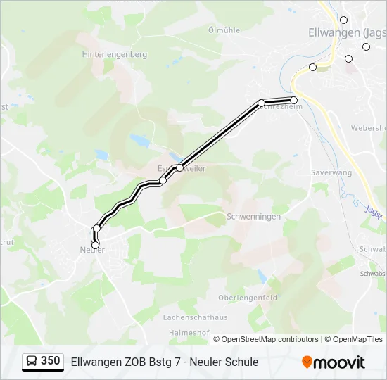 350  Line Map
