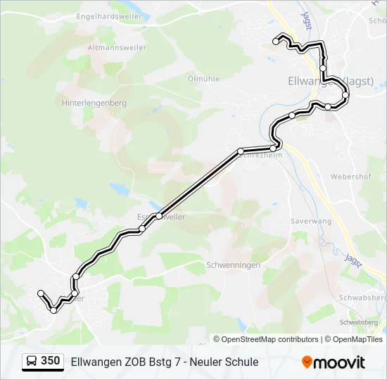 350  Line Map