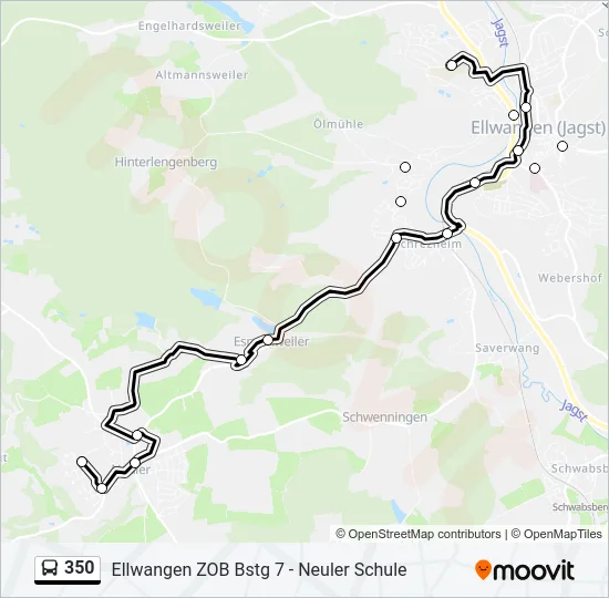 350  Line Map