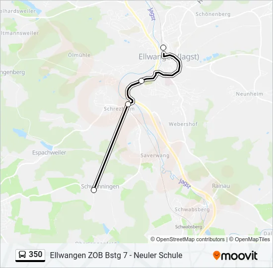 350  Line Map