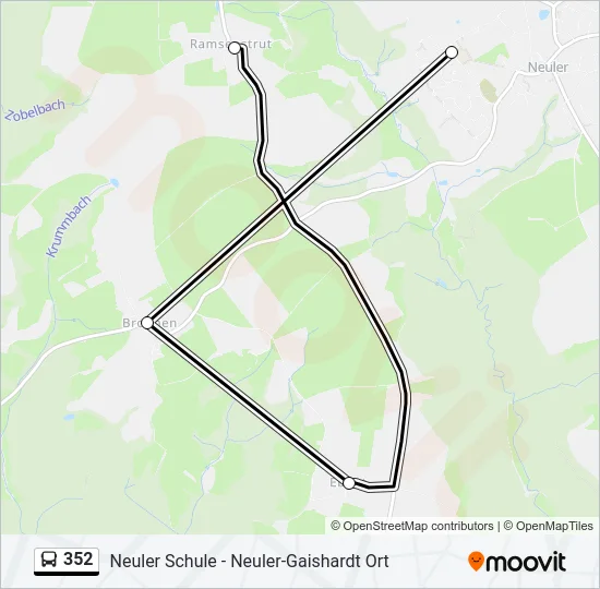 352  Line Map