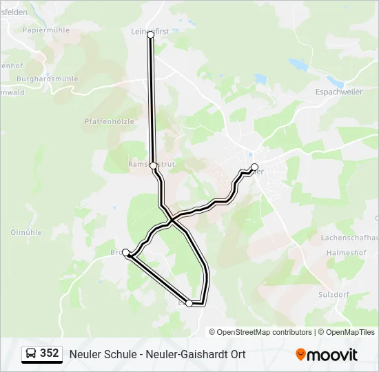 352  Line Map