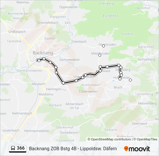 366  Line Map