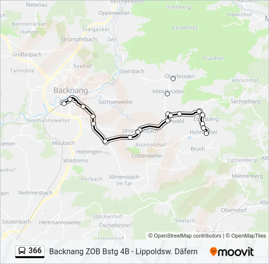 366  Line Map
