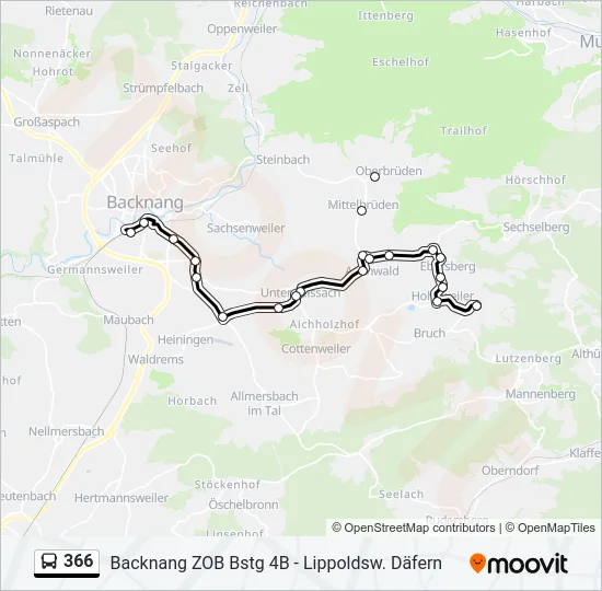 366  Line Map