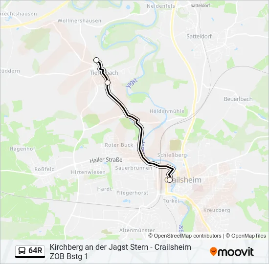 64R  Line Map
