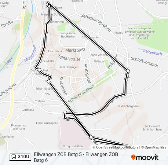 310U  Line Map