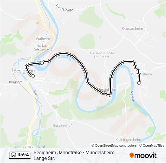 459A  Line Map