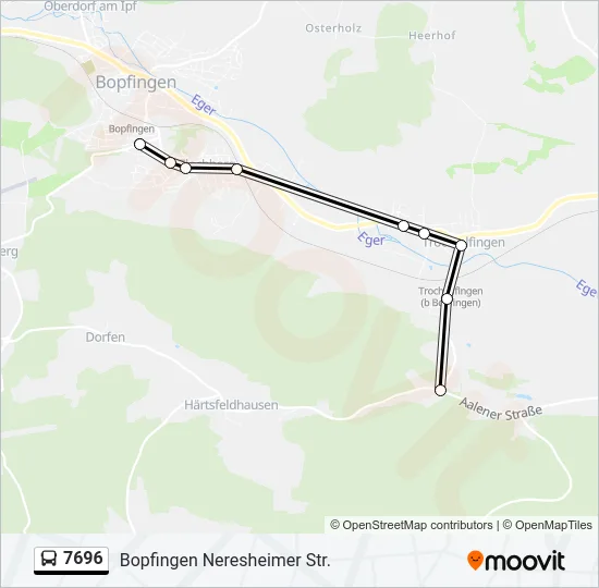 7696  Line Map
