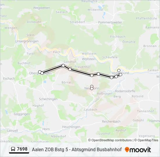 7698  Line Map