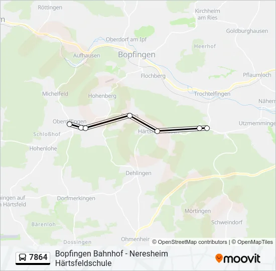 7864  Line Map