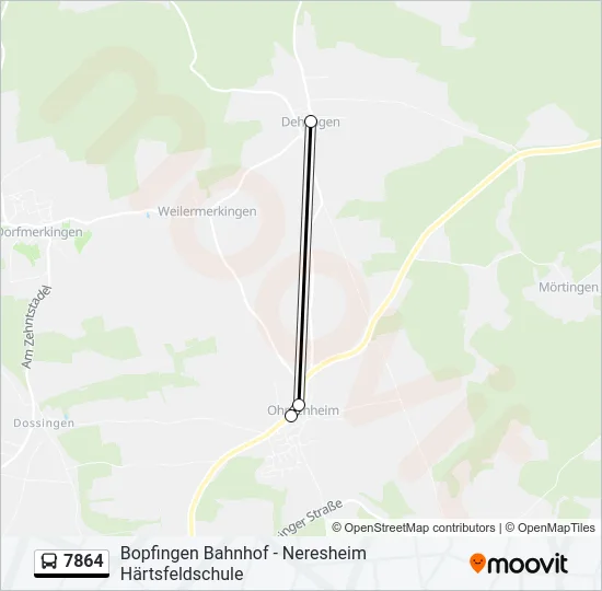 7864  Line Map