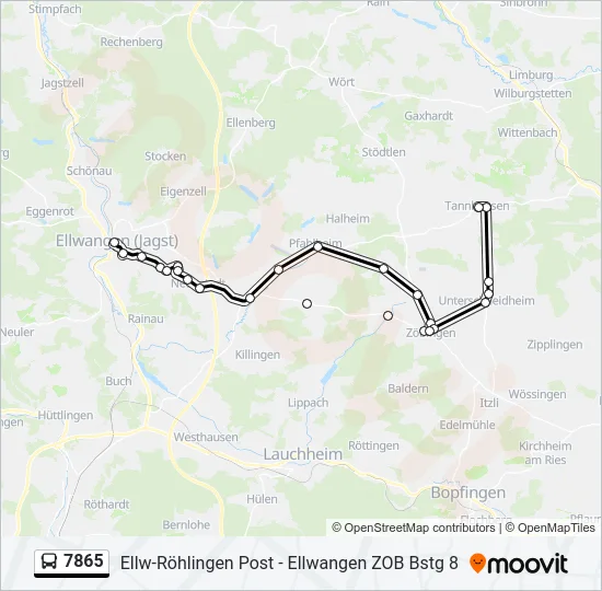 7865  Line Map
