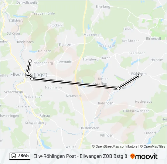7865  Line Map