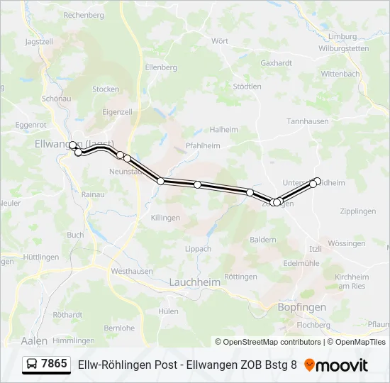 7865  Line Map