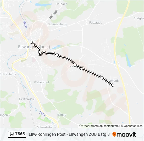 7865  Line Map