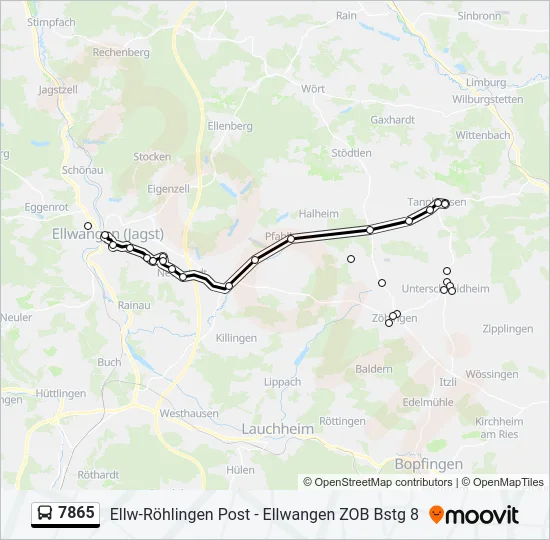 7865  Line Map