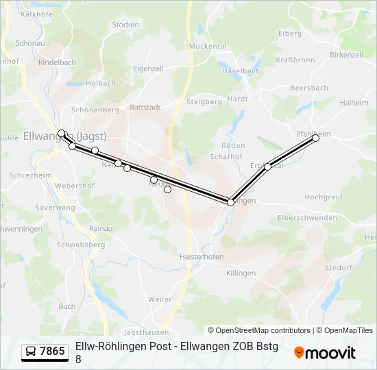 7865  Line Map