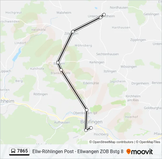 7865  Line Map