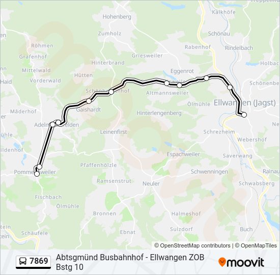 7869  Line Map