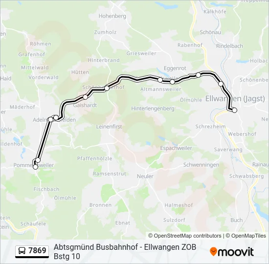 7869  Line Map