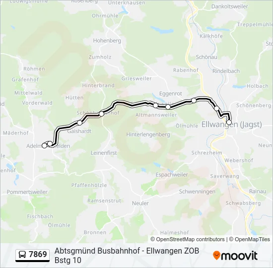 7869  Line Map