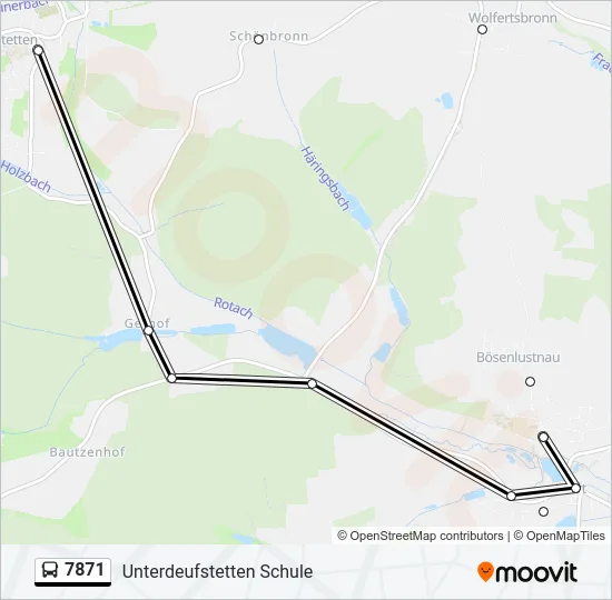 7871  Line Map