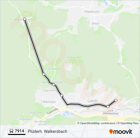 7914  Line Map