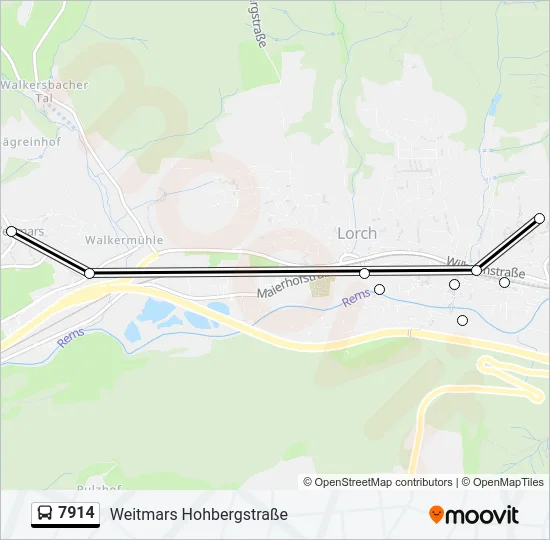 7914  Line Map
