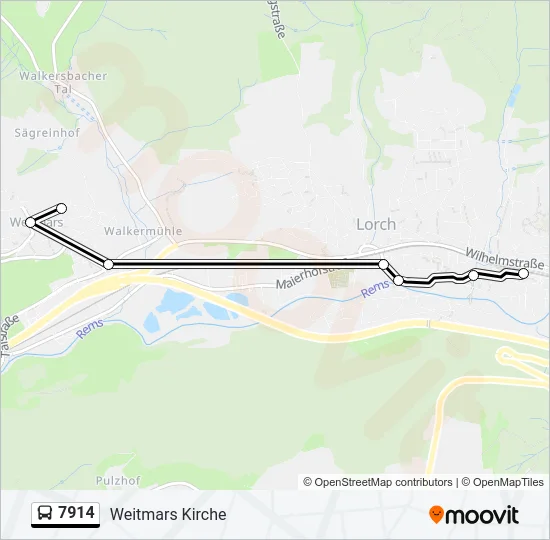 7914  Line Map