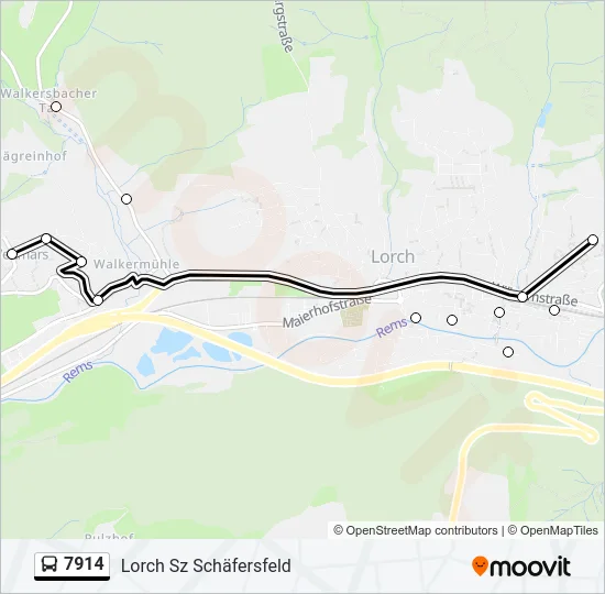 7914  Line Map
