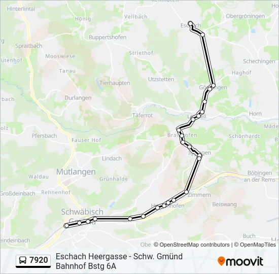 7920  Line Map