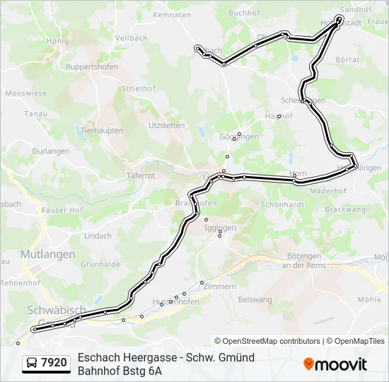 7920  Line Map
