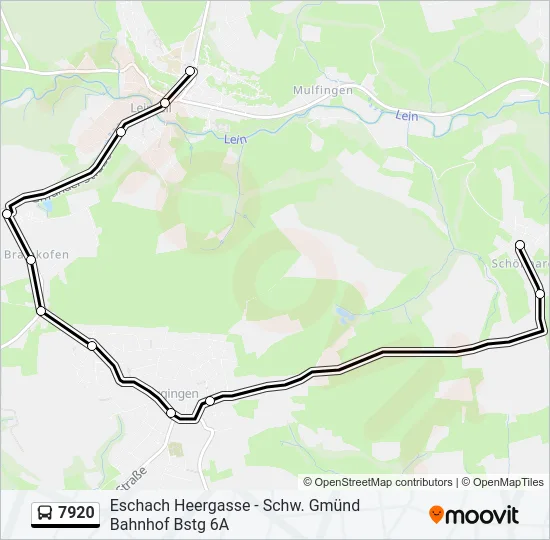 7920  Line Map