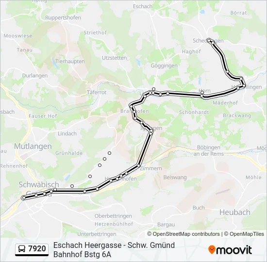 7920  Line Map
