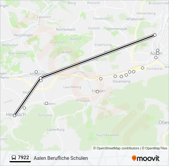 7922  Line Map