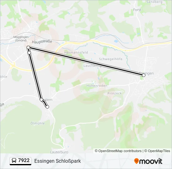 7922  Line Map