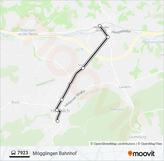 7923  Line Map