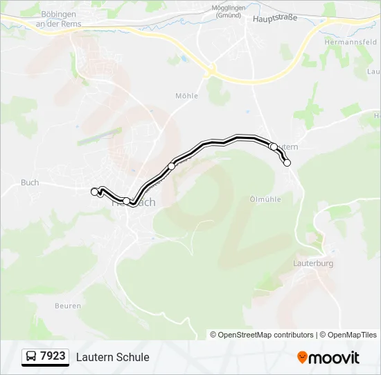7923  Line Map