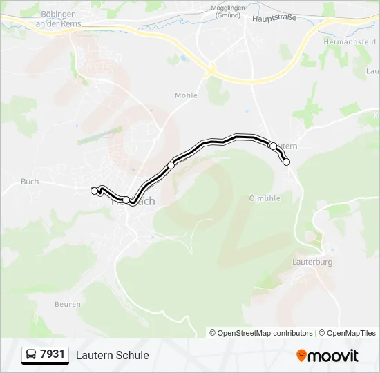 7931  Line Map