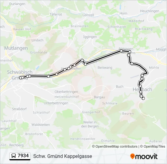 7934  Line Map