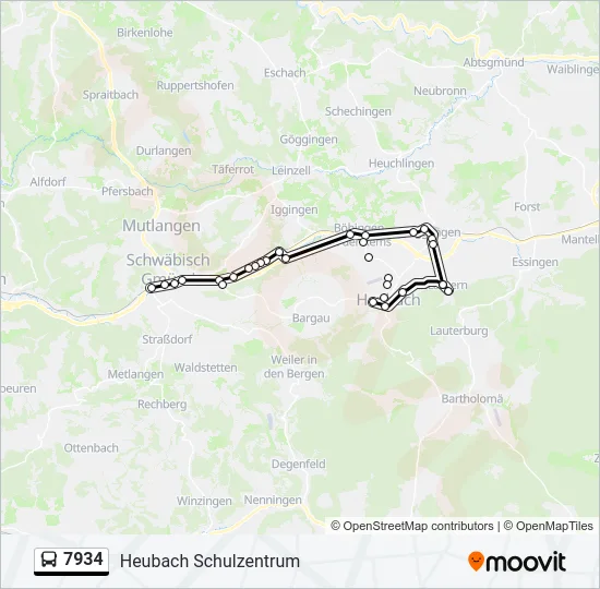 7934  Line Map