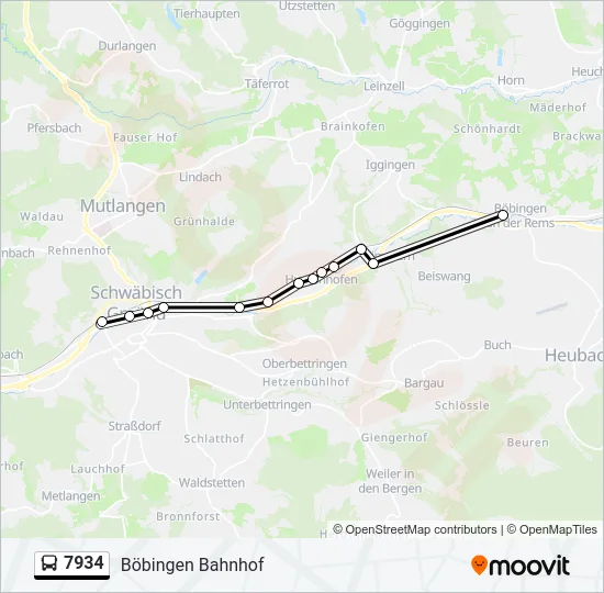 7934  Line Map