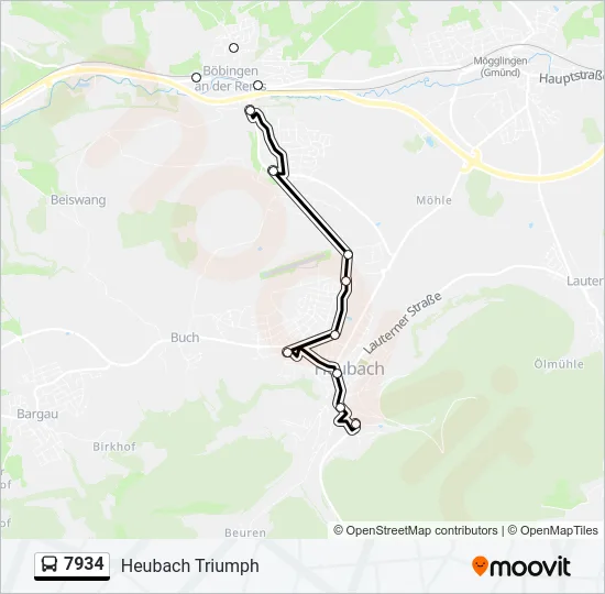 7934  Line Map