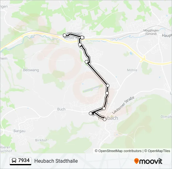 7934  Line Map
