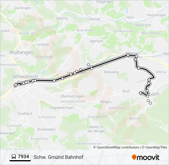 7934  Line Map