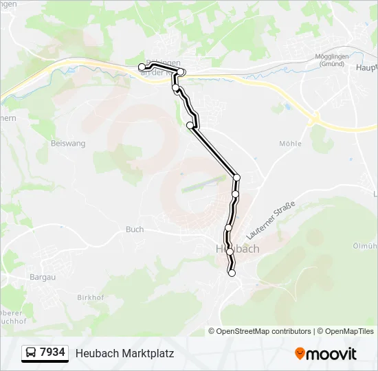 7934  Line Map