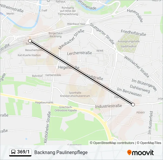 369/1  Line Map