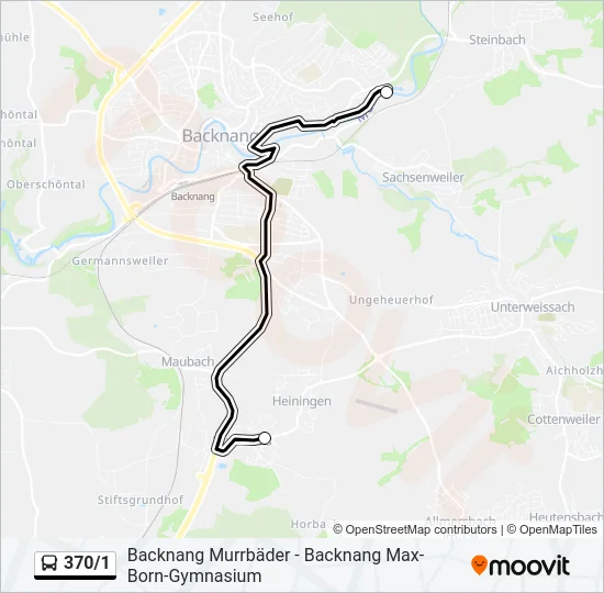 370/1  Line Map